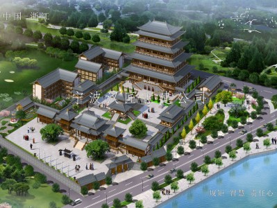 寿县寺院改扩建规划设计施工-石觉寺